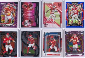 Chiefs 14 Card Lot Mahomes Kelce Worthy Pacheco Prizm /49 /99 RC NFL Football - Picture 1 of 3