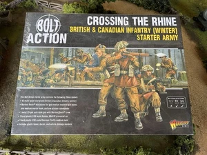 Bolt Action - Crossing The Rhine British & Canadian (Winter) Starter Army - Picture 1 of 1