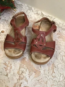 Dansko Brown Sandals Clogs Shoes Size 5 Or 35 - Comfort - Picture 1 of 7