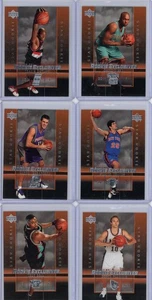 6 CARD LOT 2003/04 UPPER DECK ROOKIE EXCLUSIVES TROY BELL, TRAVIS OUTLAW ++ - Picture 1 of 2