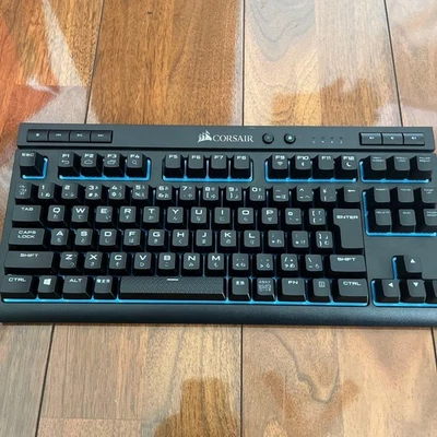 CORSAIR K63 Wireless Backlit Gaming Keyboard with Wrist Rest Black Used - Image 1 of 4