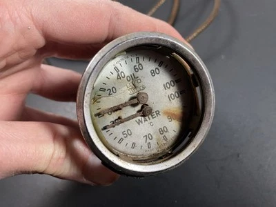 Presión de aceite MG TD, medidor de temperatura X. 42638/28 Jaegar Foto 1 de 4