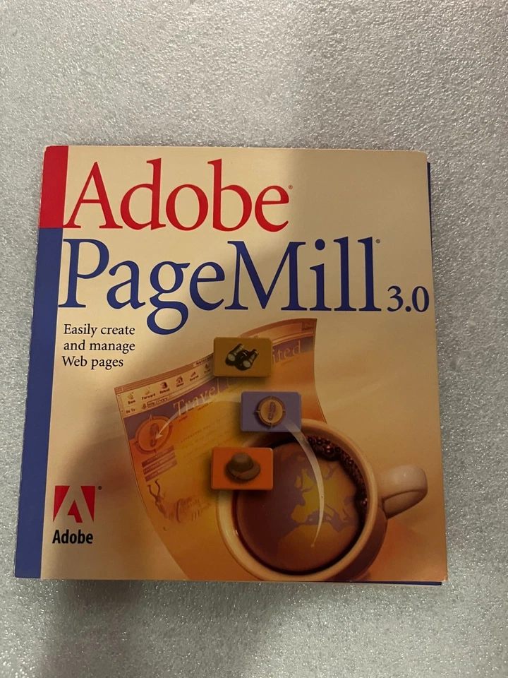 Adobe PageMill Version 3.0 with Serial Number for MAC, Education Version - Image 1 of 4