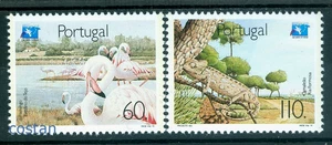 1991 Flamingo birds/Tagus,Chameleon lizard,Ria Formosa,Tourism,Portugal,1859,MNH - Picture 1 of 1