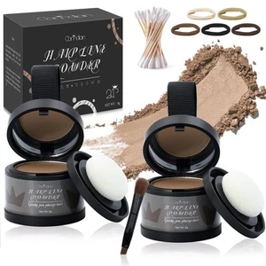2 Pack Hairline Powder for Women and Men, Used to Root Touch Up Hair Color, T... - Picture 1 of 7