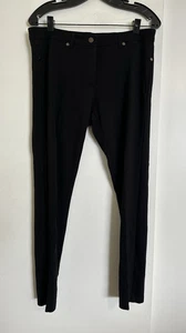 J. MCLAUGHLIN Talla 8 Negro Becca Leggings Tejido Pantalones Ajustados - Imagen 1 de 4