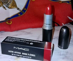 MAC Lustre Lipstick Lady Bug 510 Red Shade New In Box 0.1 oz (3 ml) - Picture 1 of 4