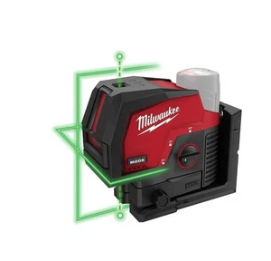 Milwaukee M12 grün 125 Fuß Kreuzlinien- und Lotpunkte Laser-Wasserwaage, neu. - Bild 1 von 3