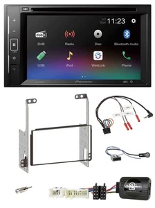 Pioneer Bluetooth Lenkrad USB 2DIN DAB DVD Autoradio für Nissan X-Trail T31 2007 - Bild 1 von 10