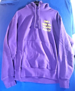 Vintage DMX Hoodie dicker Pullover Zitat "What These Bi**hes Want" Herren Gr. XL - Bild 1 von 19