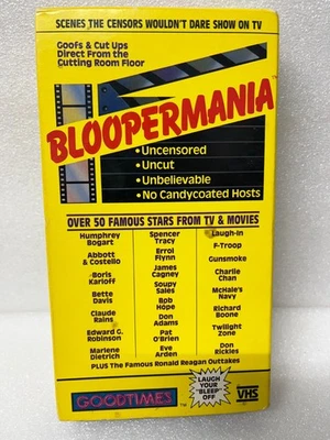 Bloopermania VHS 1987 Good Times - Image 1 of 4