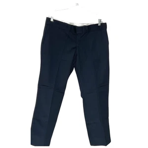 Dickies Blue Women's Straight Pants - Picture 1 of 4