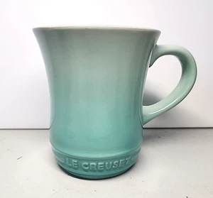 Le Creuset Steingut Mintgrün Kaffeebecher - Bild 1 von 4