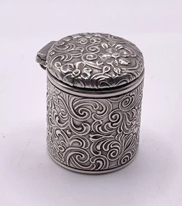 Unger Bros Sterling Silver Chantelaine Thimble Case c.1900 - Picture 1 of 8