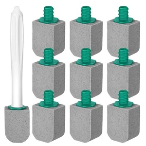 10 Pcs Pumice Stone Toilet Bowl Cleaner Toilet Pumice Stone with Long7295 - Picture 1 of 5