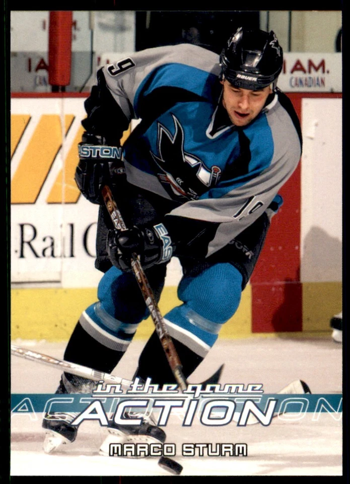 2003-04 In The Game Action Marco Sturm #461 - Image 1 of 2