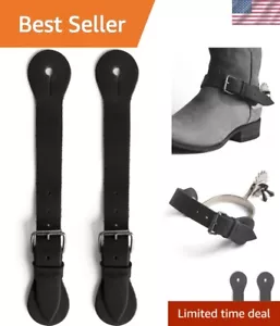 Set of 2 Single Spur Straps for Cowboy, Men and Women's Boots Equipment, Rode... - Picture 1 of 7