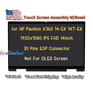 14'' LCD Touch Screen Digitizer Assembly for HP Pavilion 14-EK0033DX 14-EK0073DX - Picture 1 of 3