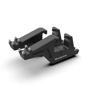 Motorcycle Front Passenger Footpegs Extensions For Honda CRF450X 2019-2025 - Picture 1 of 10