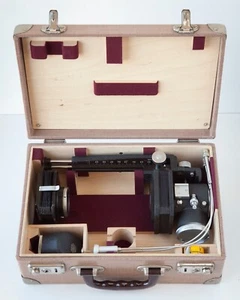 RARE Leitz Macro Bellows UXOOR w/ Right Angle Finder & Case for Leica Camera - Picture 1 of 17