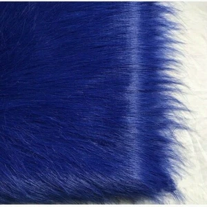Long Haired Faux Fur Fabric Plush Luxury Cloth Collar Bag Fluffy Background Soft - Picture 1 of 25