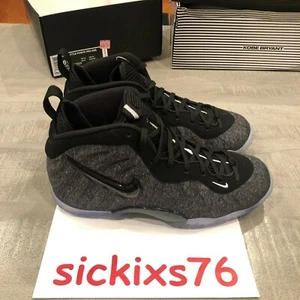 Nike Little Posite Pro (GS) 'Wool Fleece' Size 5.5Y-6Y/EUR 38-38.5 [644792 008] - Picture 1 of 7