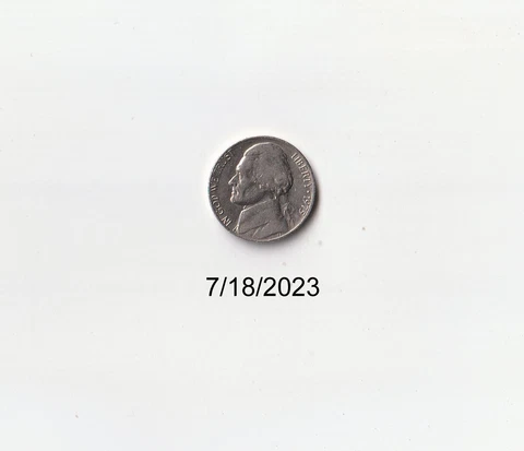 1975P JEFFERSON NICKEL SEMI-KEY!Circulated! Cover