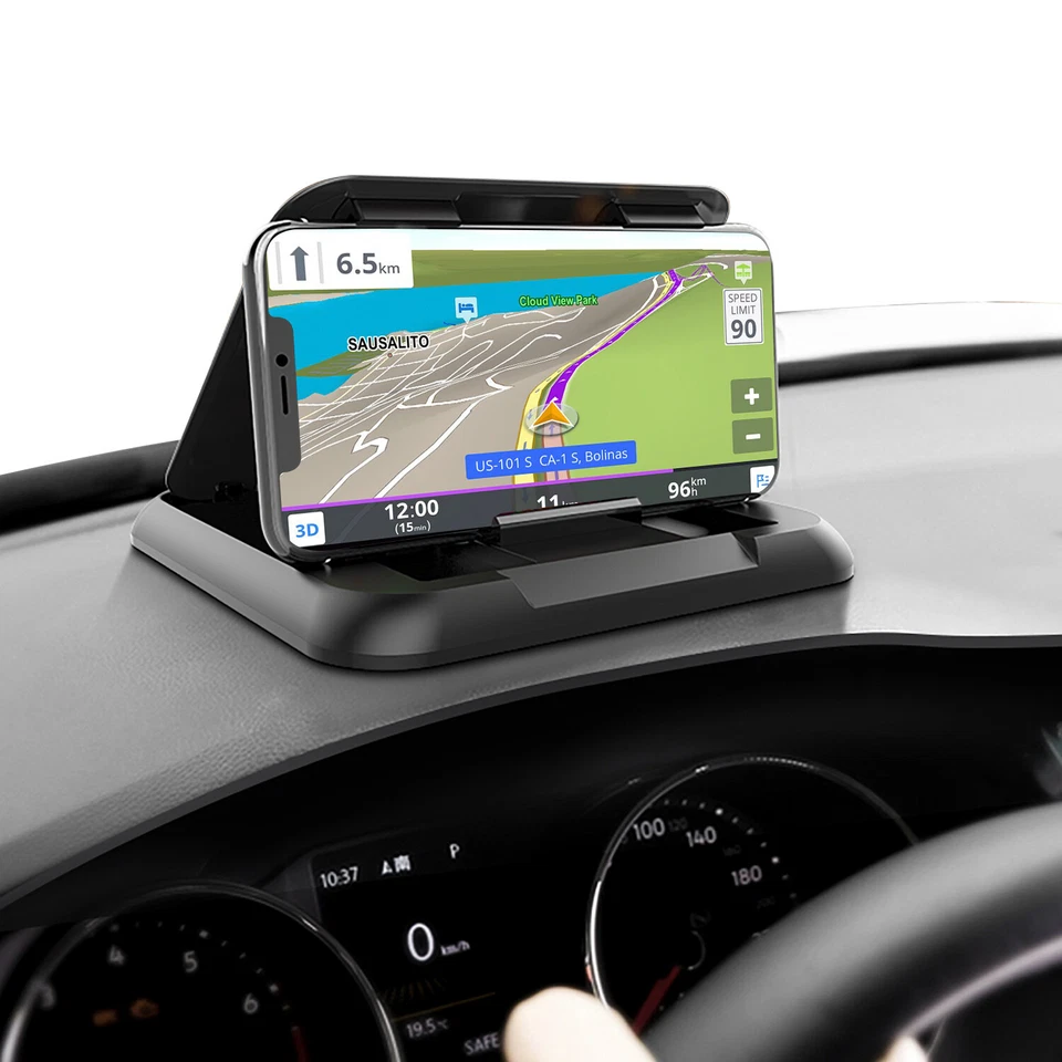 Dashboard Phone Holder Universal Car Dash Cell Phone Mount Holder Silicone Stand - Image 1 of 4