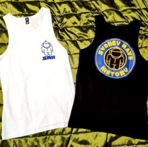 A.S. COLOUR • SYDNEY RAVE HISTORY EXCLUSIVE LIMITED EDITION SINGLET • BRAND NEW - Picture 1 of 4