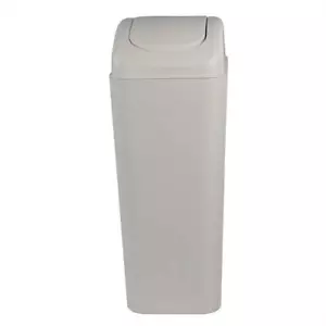 14L Slim Plastic Trash Can for Narrow Spaces at Home or Office, Kitchen, R - Picture 1 of 7