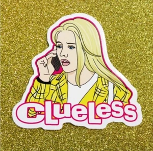 Ahnungslos Cher Horowitz Aufkleber Vinyl 90er TV Alicia Silverstone Film USA Film - Bild 1 von 3