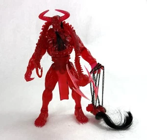 Figura de acción Hellfire Lucifer de colección Dark Alliance completa roja transparente - Imagen 1 de 4