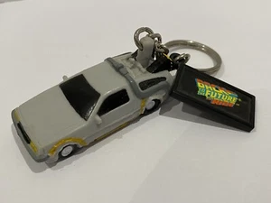 1989 Zurück in die Zukunft 2 Schlüsselanhänger Ring Delorean Applause Universal Studios NEUWERTIG - Bild 1 von 7