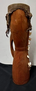 Papua New Guinea Drum,  Antique - Picture 1 of 15