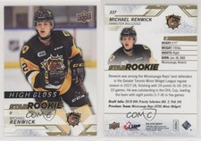 2018-19 Upper Deck CHL Star Rookies High Gloss /10 Michael Renwick #337