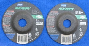 ¡Paquete de 2! Rueda de corte de mampostería Norton 4-1/2"" x 1/8"" x 7/8"" eje - 2 ruedas en total - Imagen 1 de 1