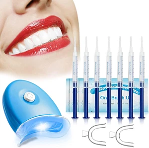Kit Sbiancamento Denti, 10*3ML Gel Sbiancante Denti Led Professionale, Rimuove D - Foto 1 di 11
