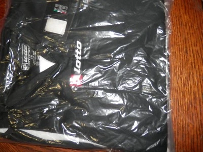 Lotto Boys Football Soccer Black Italian Sports Design Shirt Size Youth Small - Image 1 of 3