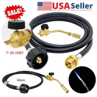 Kit Adaptador Manguera Antorcha Turbo Tanque Gas Pro Pro Pro Soldadura Soldadura Soldadura Foto 1 de 4