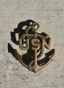 Spilla Sweetheart USN seconda guerra mondiale - Foto 1 di 3