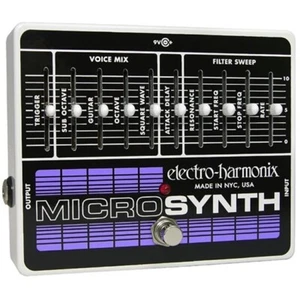 Electro Harmonix EHX Micro Synth Guitar Synthesizer Effect Pedal - Picture 1 of 4