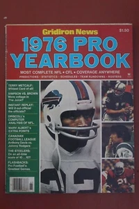1976 OJ SIMPSON KEN STABLER JOE NAMATH FOOTBALL MAGAZIN JAHRBUCH - Bild 1 von 1