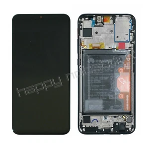 DISPLAY HUAWEI ORIGINALE P SMART 2019 NERO CON BATTERIA 02352HTF TOUCH LCD - Imagen 1 de 1