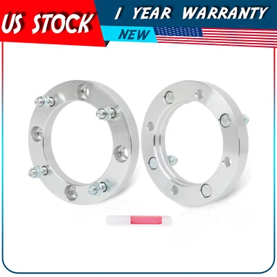 2 Pcs 1" 4x156 12x1.5 Studs Wheel Spacers For Polaris RZR XP 1000 2014-2017 2018 - Image 1 of 4