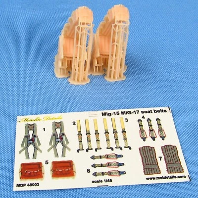 Sedile espulsione KK-2 per MiG-17 MiG-19 MiG-21 (stampato in 3D) scala 1:48 M... - Immagine 1 di 4