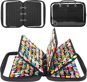 PACMAXI Shoe Charms Organizer,Shoe Display Holder with 5 Pages, black  - Picture 1 of 7