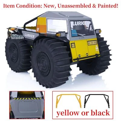 1/10 All-terrain RC Off-road Vehicle Amphibious Climbing Car KIT Motor D-E077 - Image 1 of 4