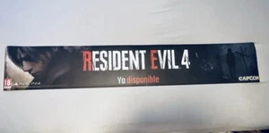 Very rare Resident Evil 4 Store Display Poster Standee PLV Sticks to Metal Leon - Picture 1 of 1
