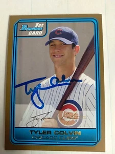 2006 Tyler Colvin Chicago Cubs Signed Topps Card - Picture 1 of 4