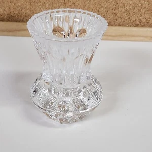 Soporte para palillo de dientes vintage de cristal de plomo  - Imagen 1 de 7